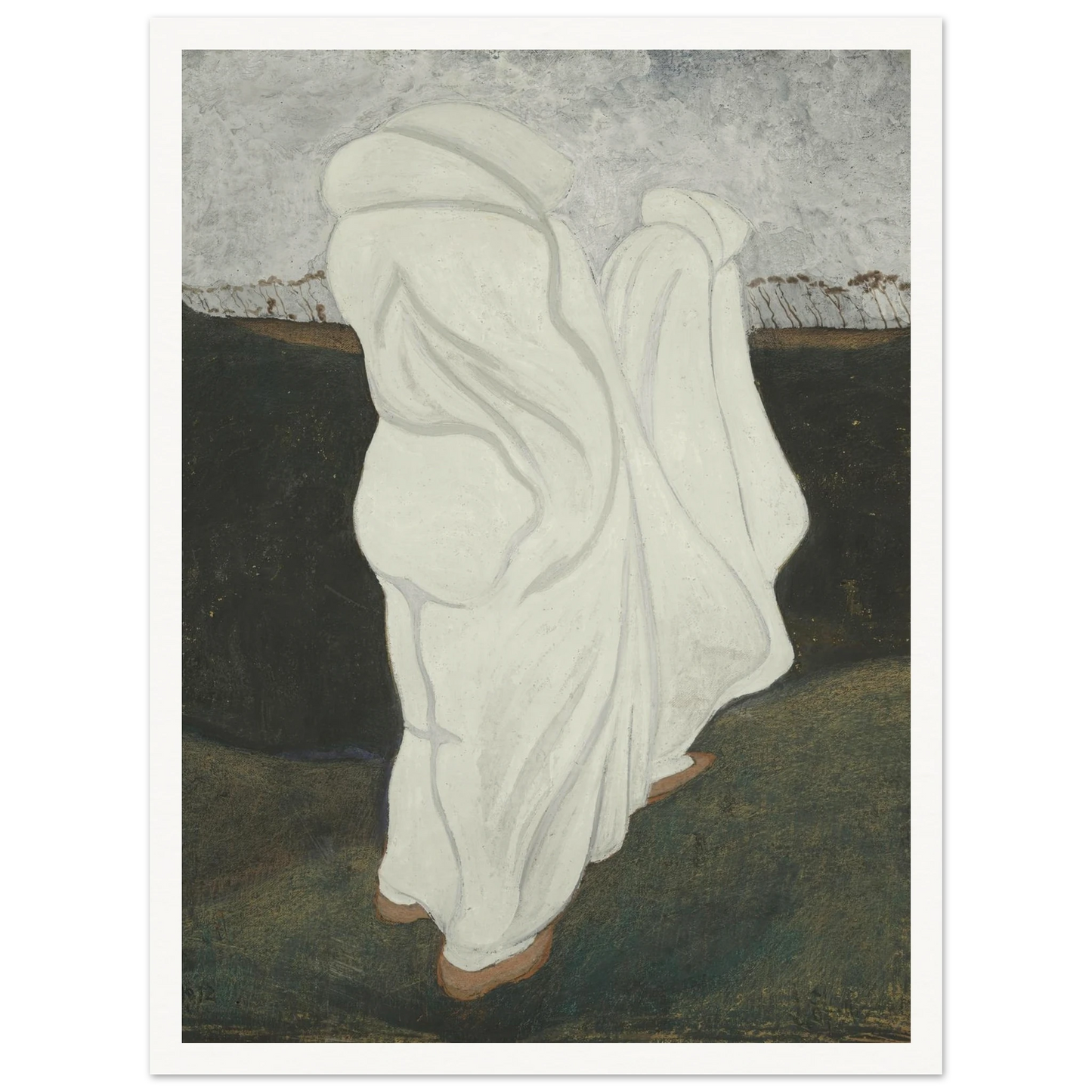 Witte gewaden (1912) Art Print | Leon Spilliaert-Quipham Collections