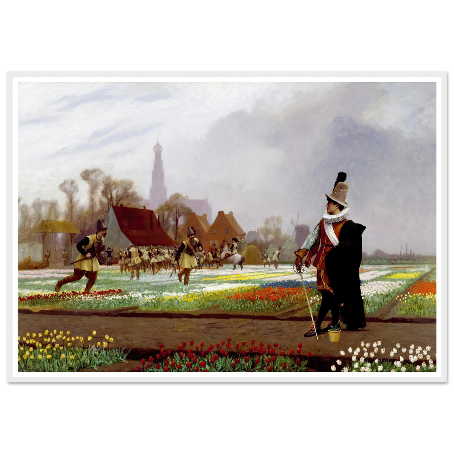 Tulip Folly (1882) Art Print | Jean Leon Gerome-Quipham Collections