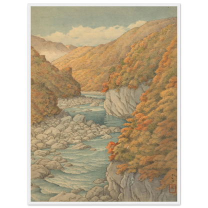 Autumn landscape Art Print | Kawase Hasui-Quipham Collections