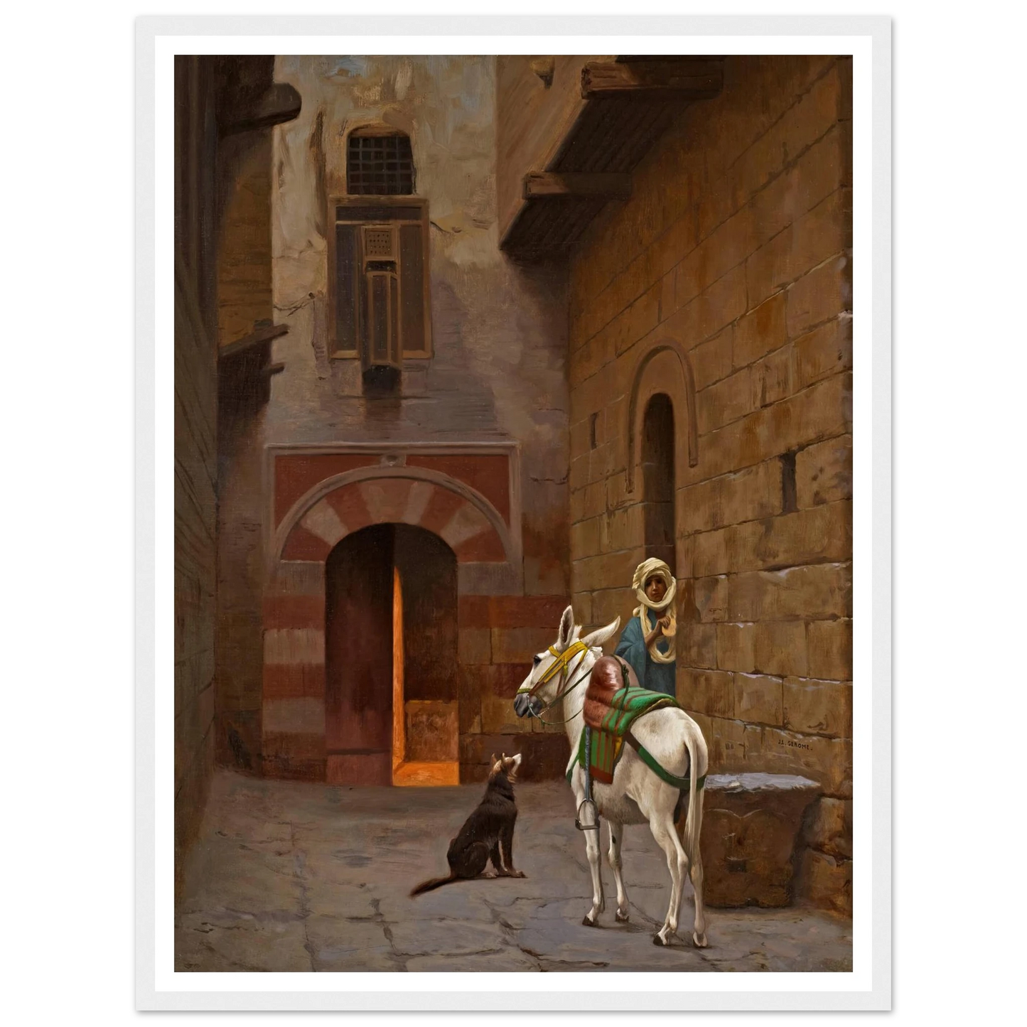 Waiting for the Master Art Print | Jean Leon Gerome-Quipham Collections