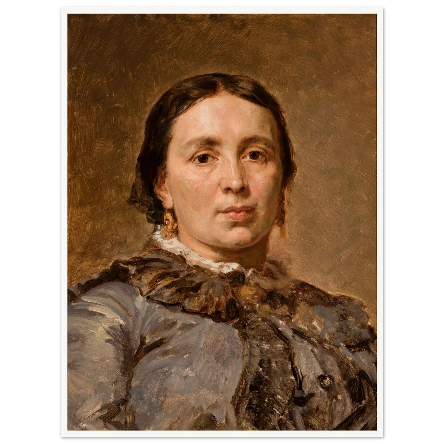 Portrait of Maria née Matejko GoIIchowska (1836-1917) (1882) Art Print | Jan Matejko-Quipham Collections