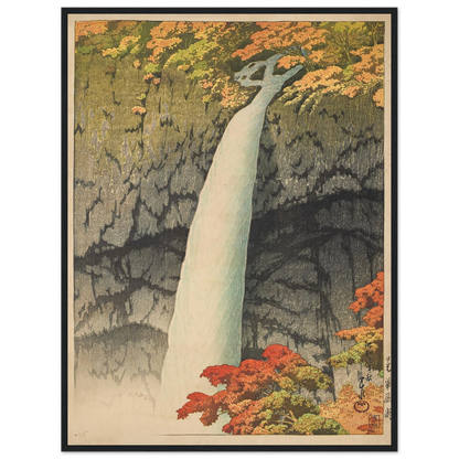 Nikko Kegon taki (Kegon waterfall, Nikko) (1927) Art Print | Kawase Hasui-Quipham Collections