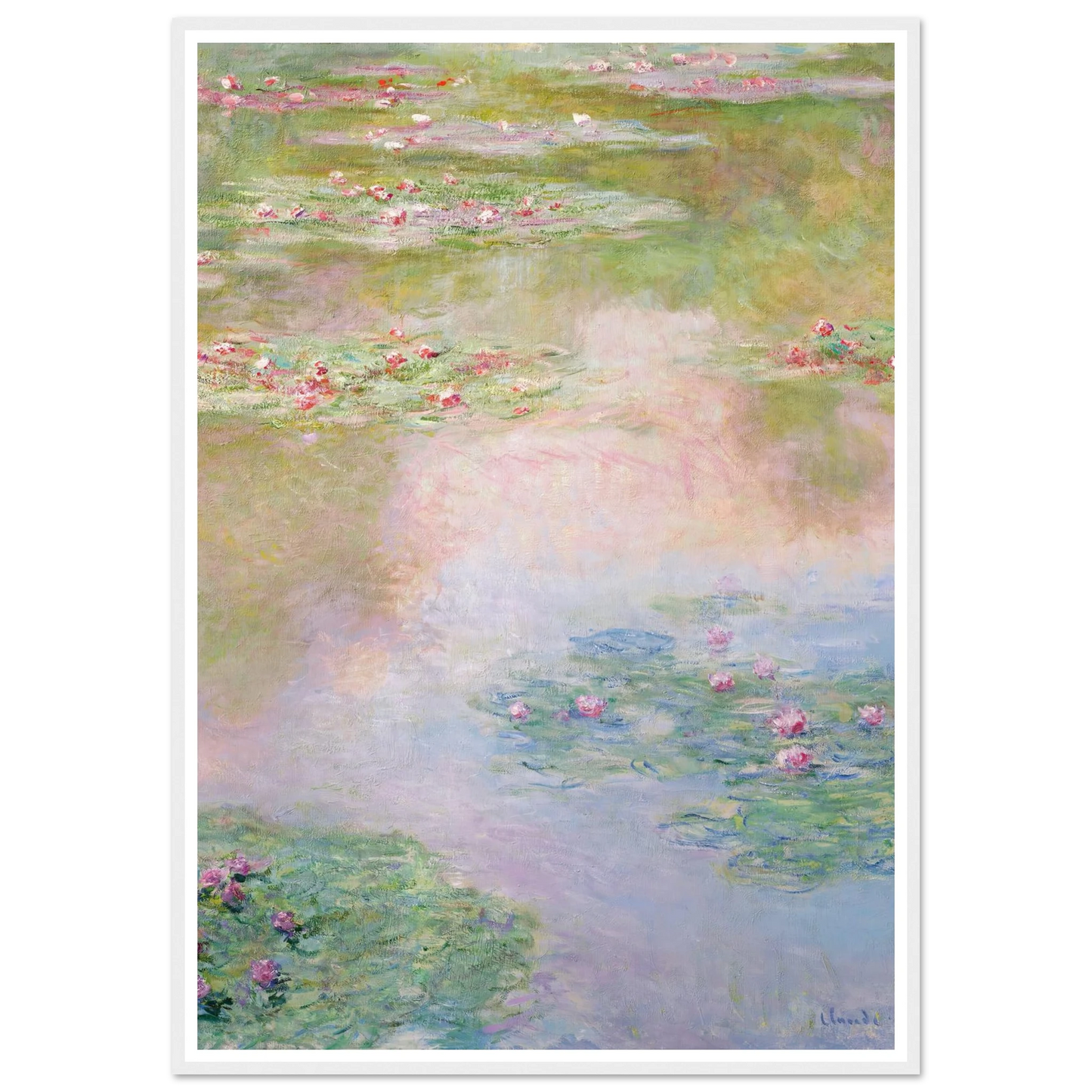 Nymphéas (1907) Art Print | Claude Monet-Quipham Collections