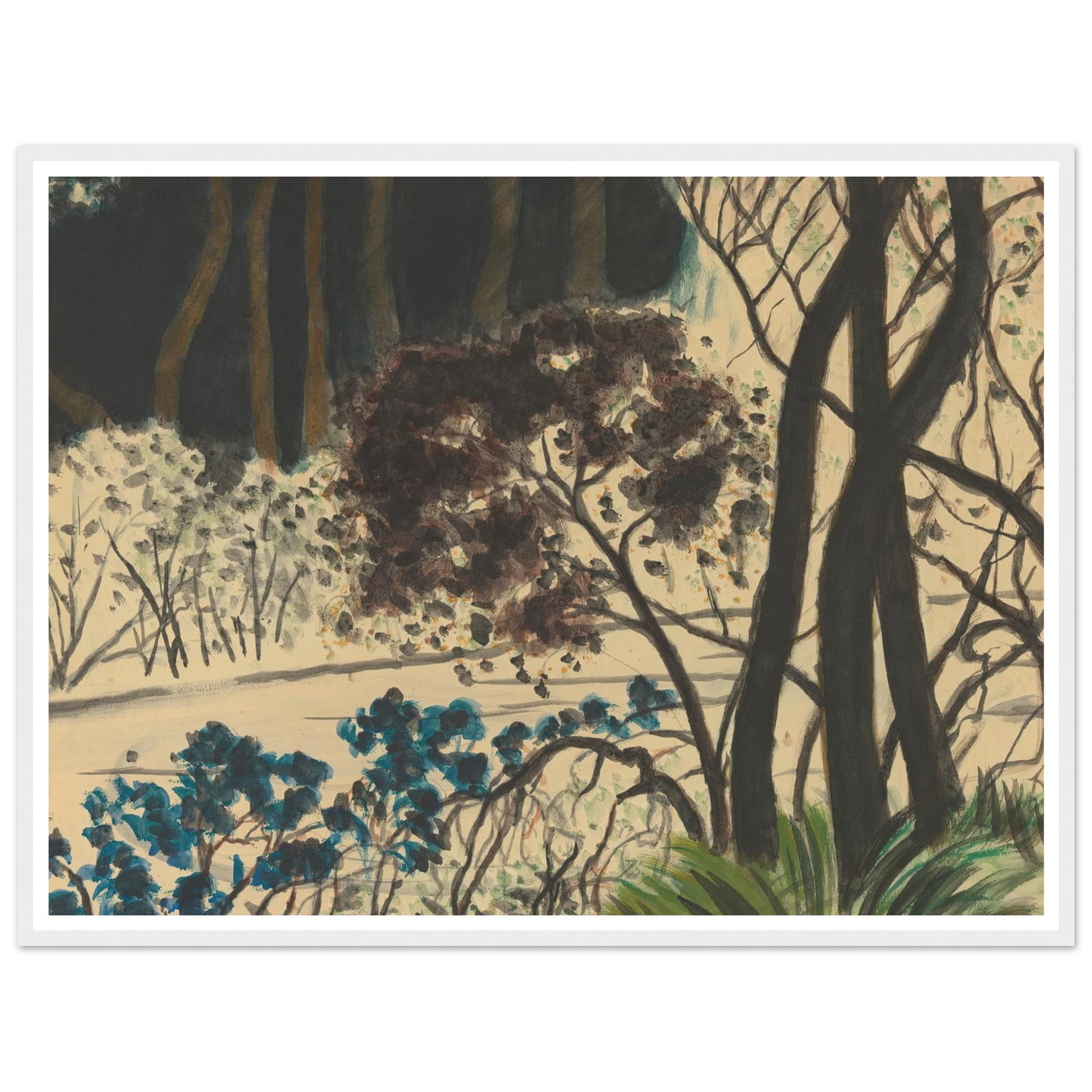Bosgezicht Art Print | Leon Spilliaert-Quipham Collections