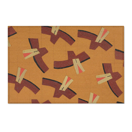 Untitled (Textile design no III) (circa 1925) Rug | Frances Hodgkins-Quipham Collections