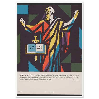 St. Paul (1962) Art Print | Joseph Binder-Quipham Collections