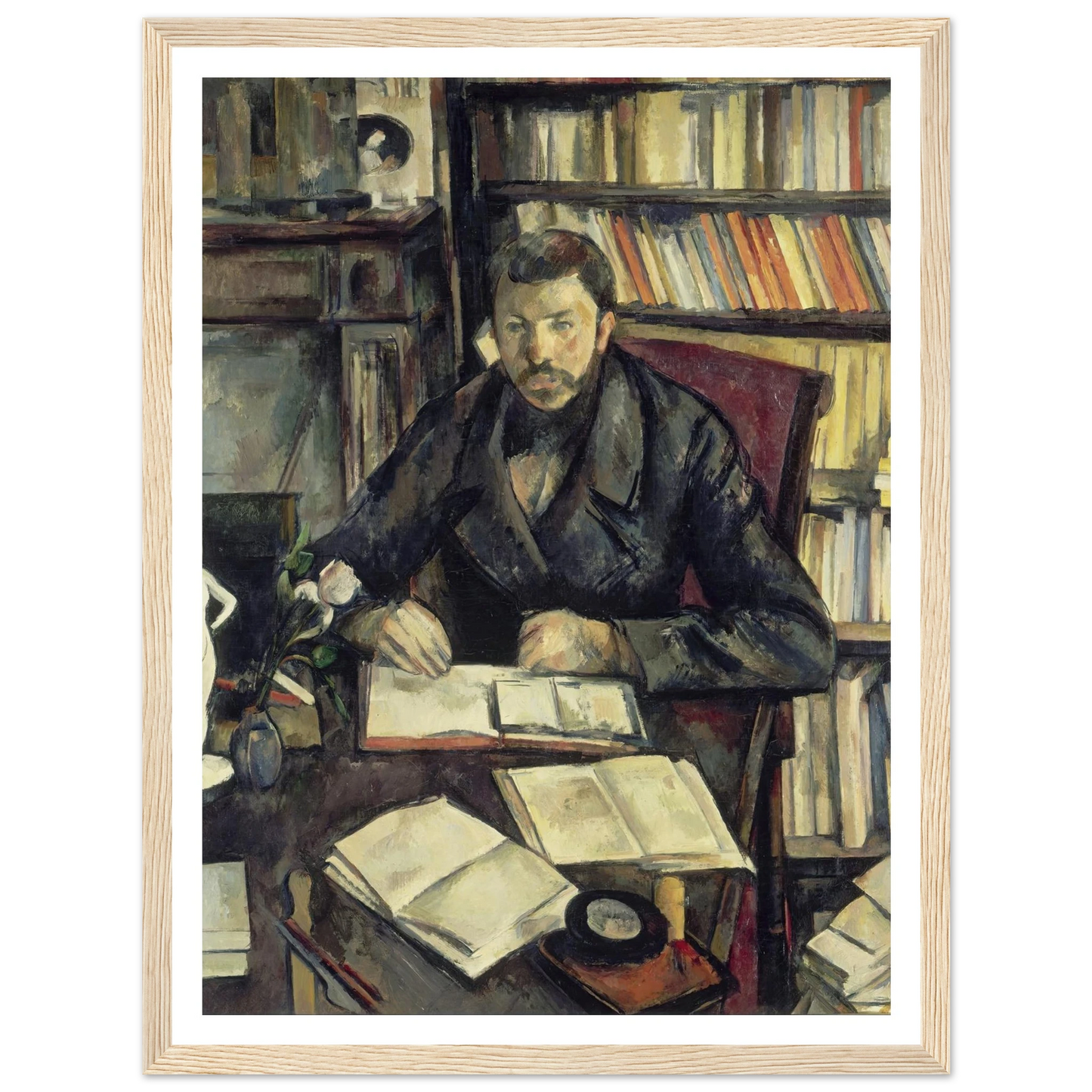 Gustave Geffroy (1895 - 1896) Art Print | Paul Cezanne-Quipham Collections