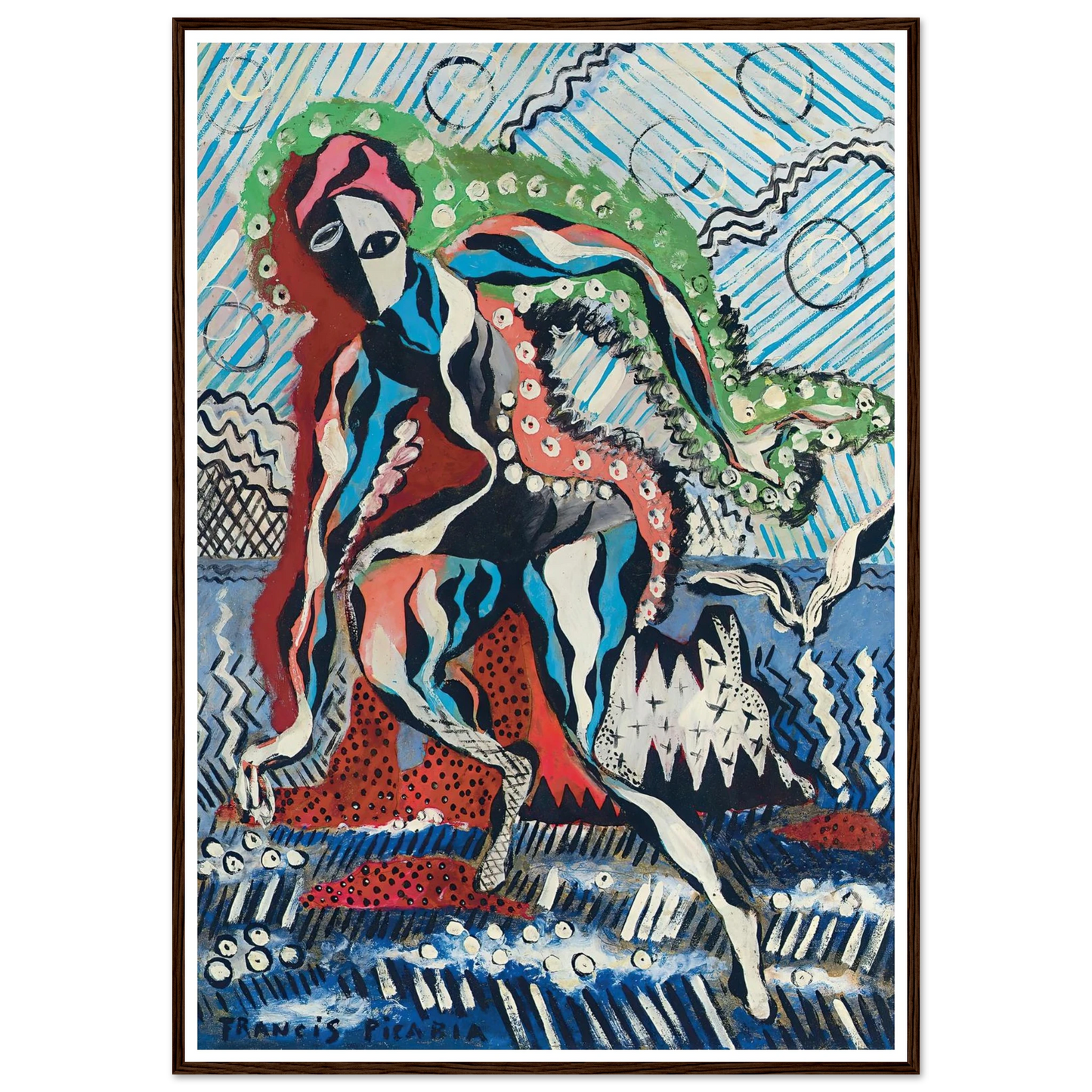 Baigneuse (circa 1925-1926) Art Print | Francis Picabia-Quipham Collections