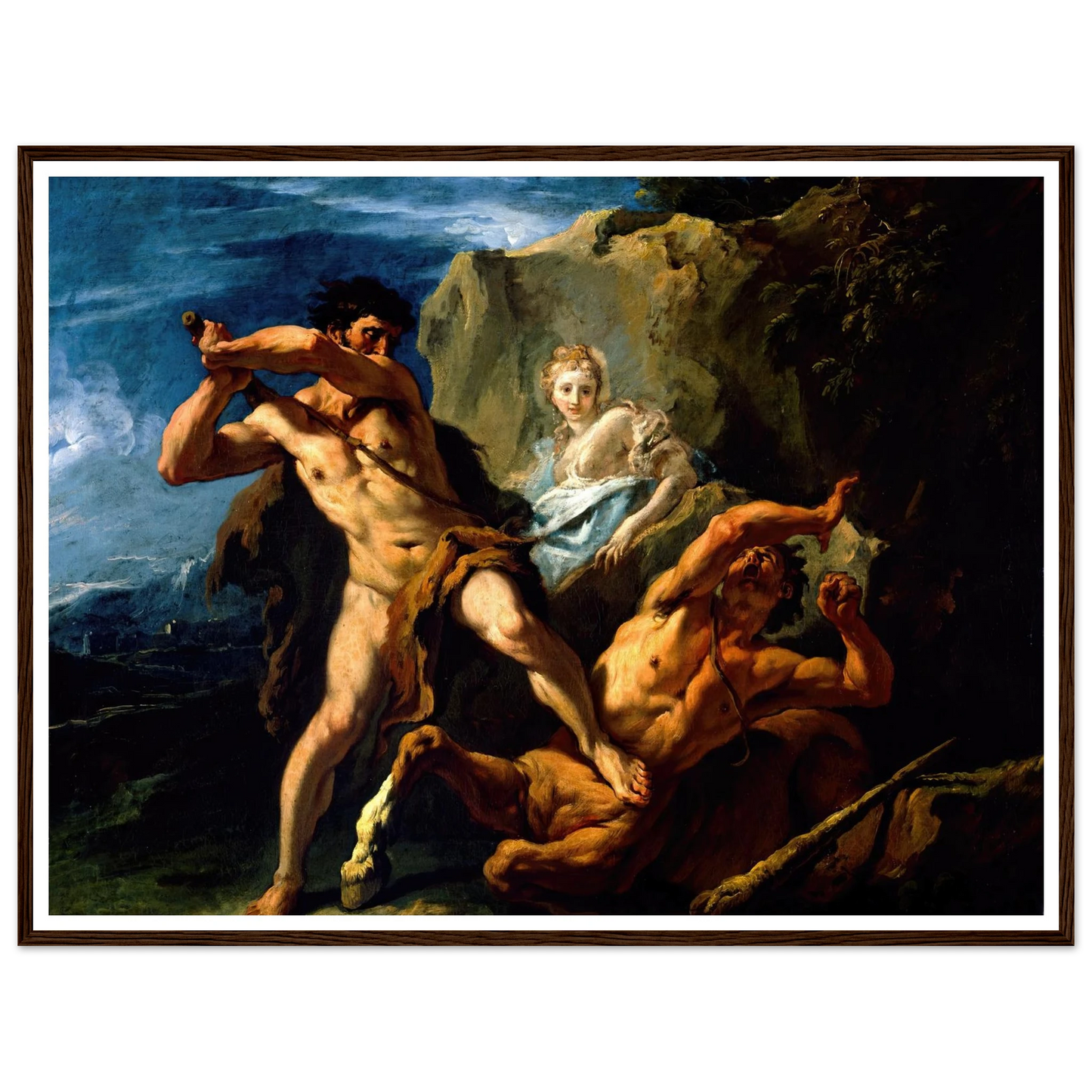 Hercules Killing the Centaur Nessus Art Print | Sebastiano Ricci-Quipham Collections