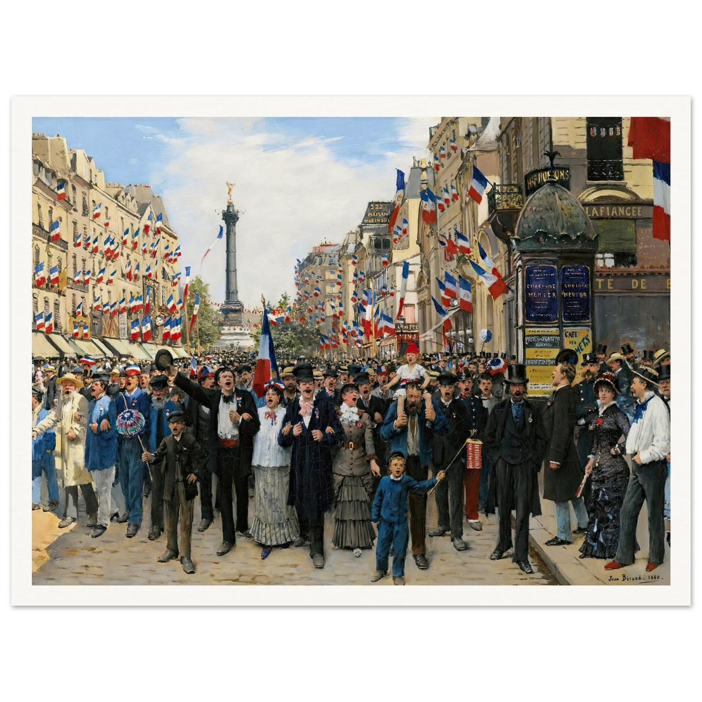 La Marseillaise (1880) Art Print | Jean Beraud-Quipham Collections