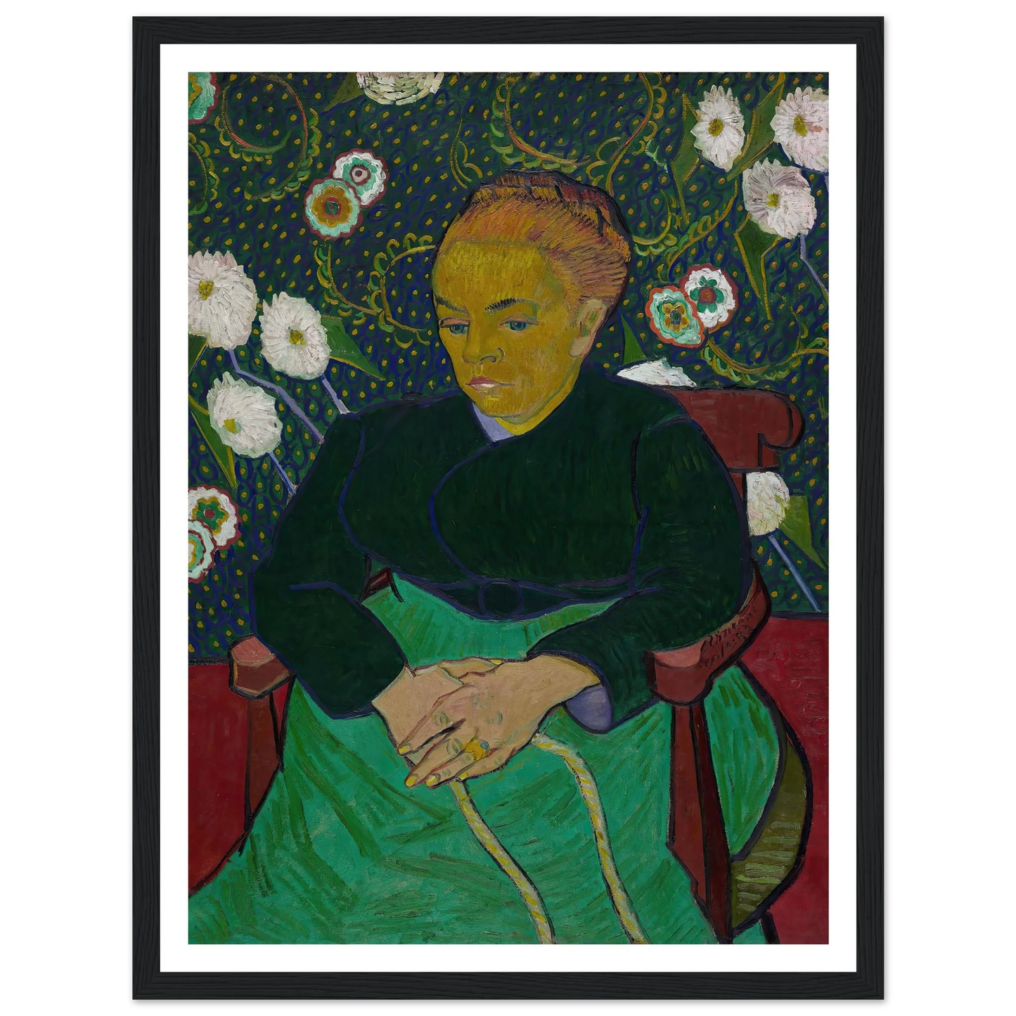 Madame Roulin Rocking the Cradle (La berceuse) (1889) Art Print | Vincent van Gogh-Quipham Collections