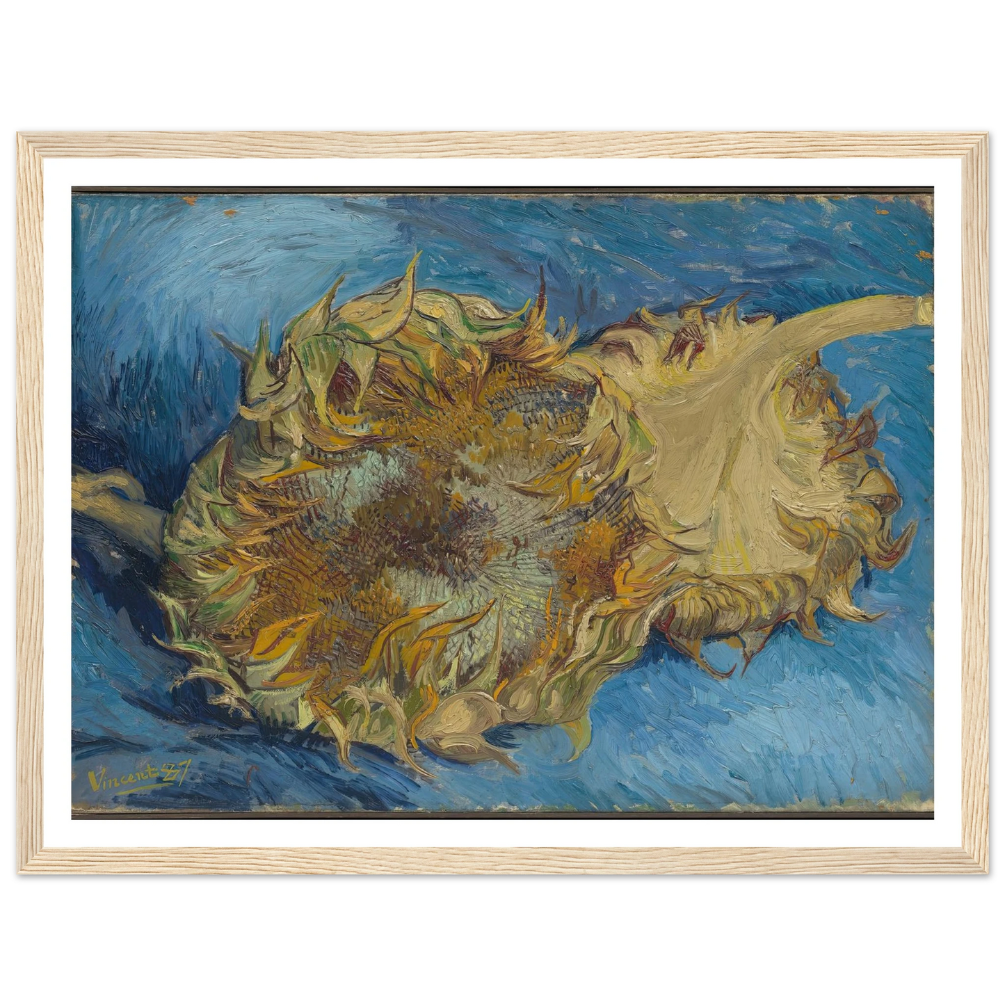 Sunflowers (1887) Art Print | Vincent van Gogh-Quipham Collections