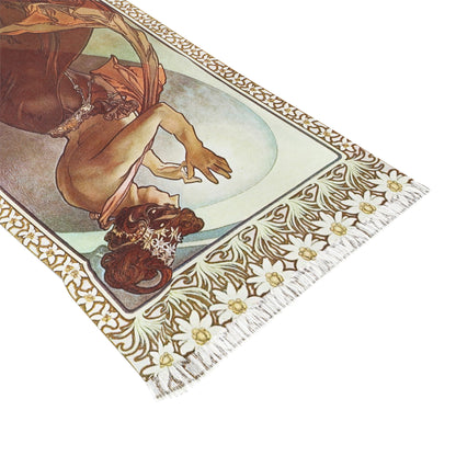 North Star | Alphonse Mucha Scarf – Art Nouveau Scarf-Quipham Collections