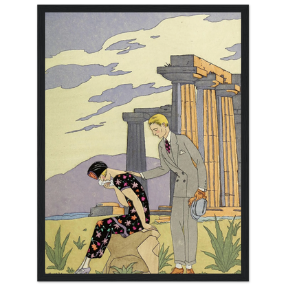 Falbalas et fanfreluches, Paestum (1925) Art Print | George Barbier-Quipham Collections