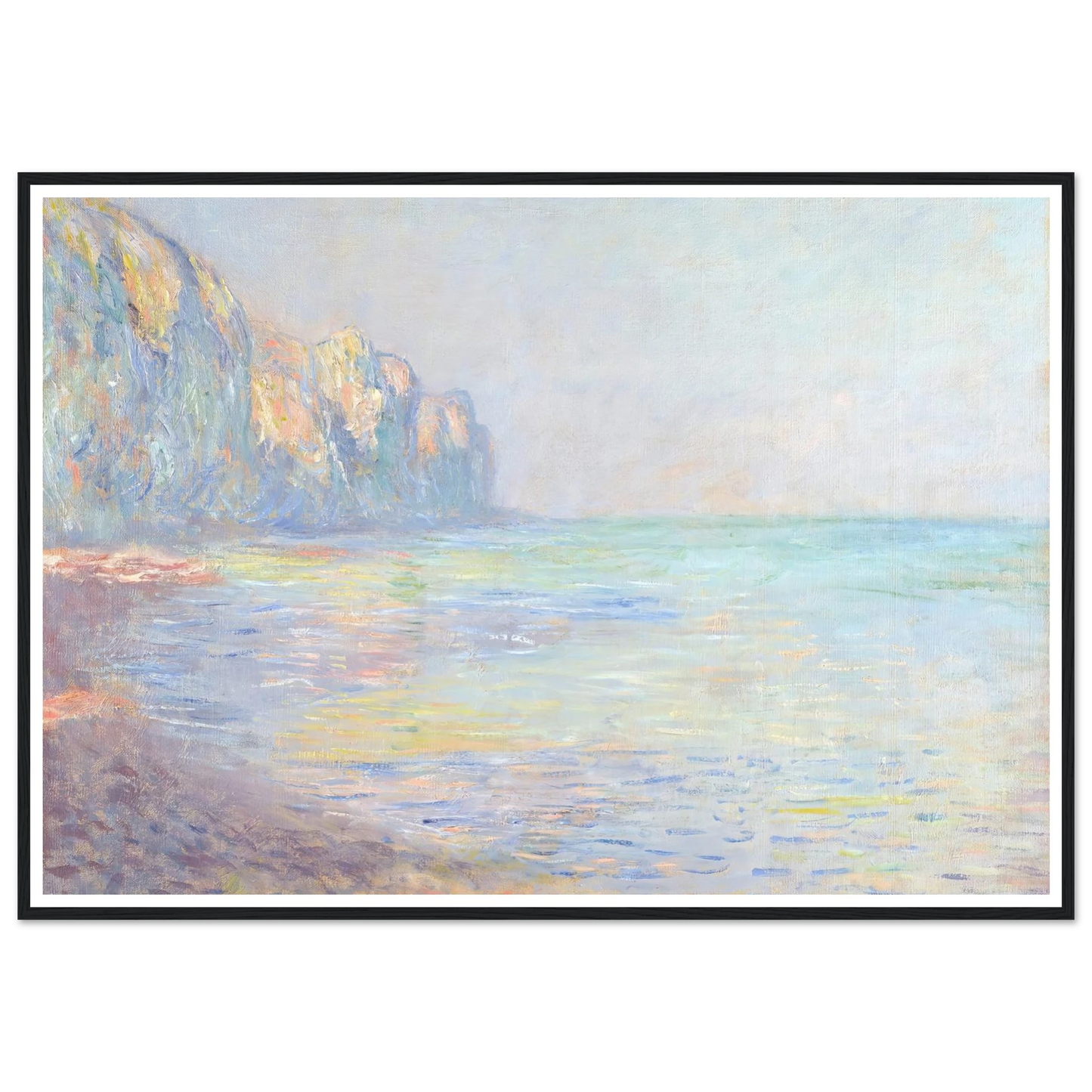 Le Matin, temps brumeux, Pourville (Misty Morning at Pourville) (1882) Art Print | Claude Monet-Quipham Collections