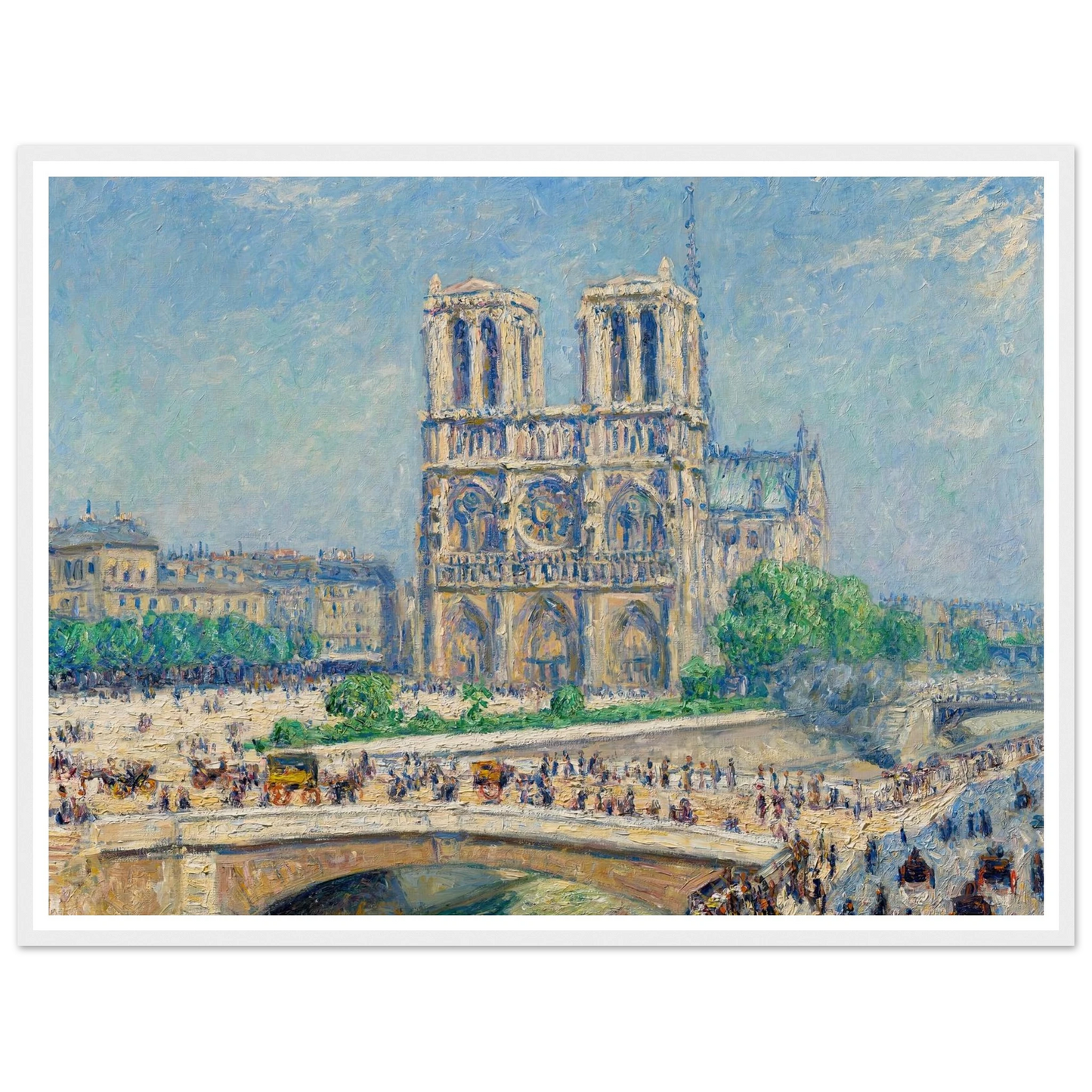 Notre-Dame, effet de soleil (1906) Art Print | Francis Picabia-Quipham Collections
