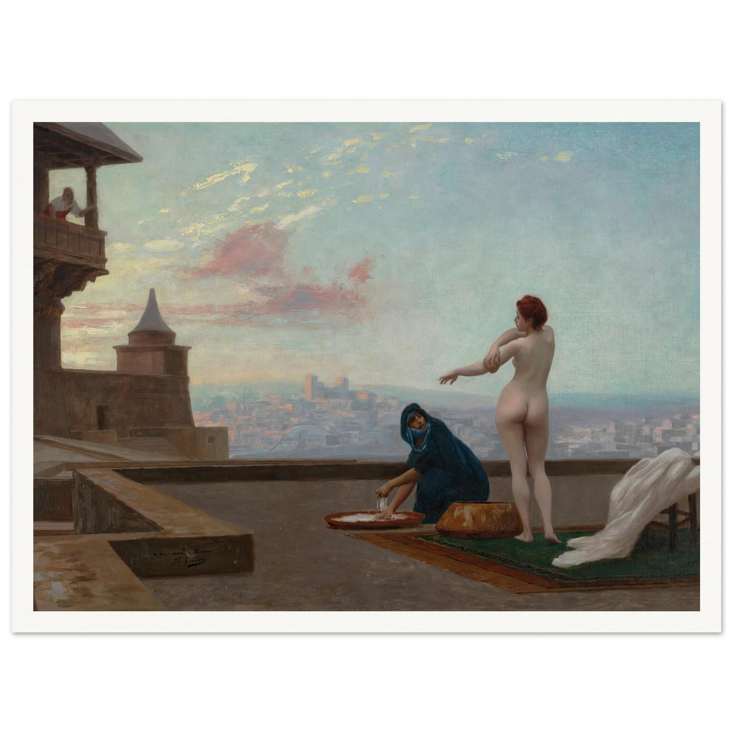 Bethsabée (Bathsheba) (circa 1889) Art Print | Jean Leon Gerome-Quipham Collections