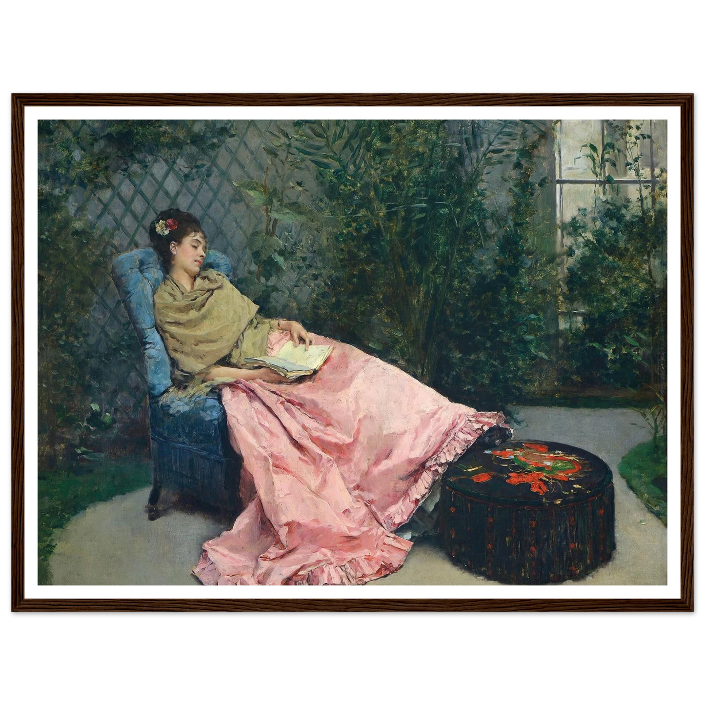 Siesta Art Print | Raimundo de Madrazo y Garreta-Quipham Collections