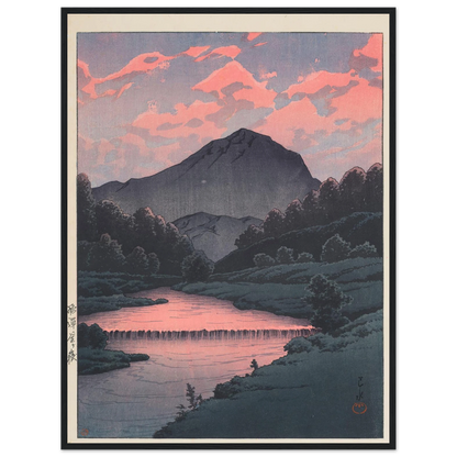 Hida Kamagadake (Mount Kamaga, Hida) (1933) Art Print | Kawase Hasui-Quipham Collections