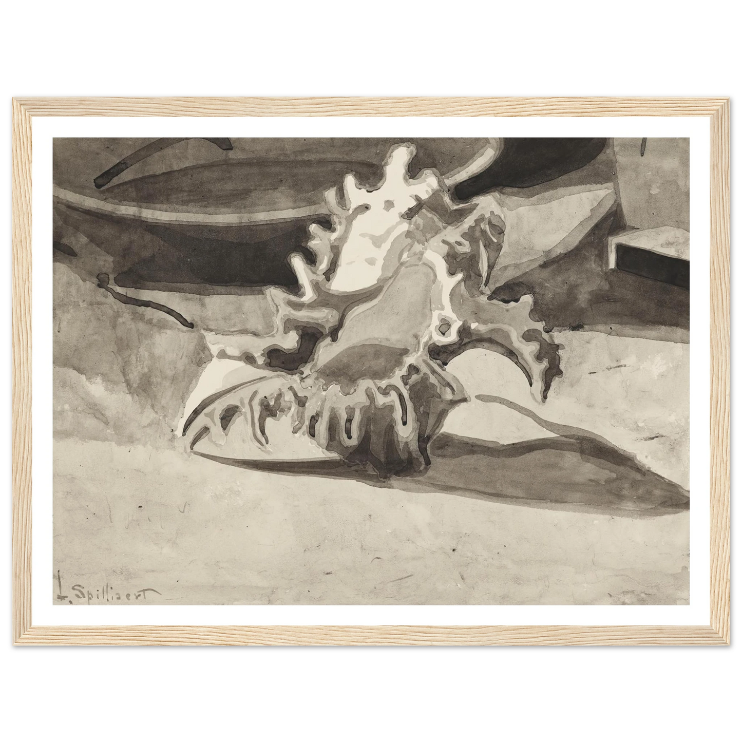 Coquillage (1909) Art Print | Leon Spilliaert-Quipham Collections