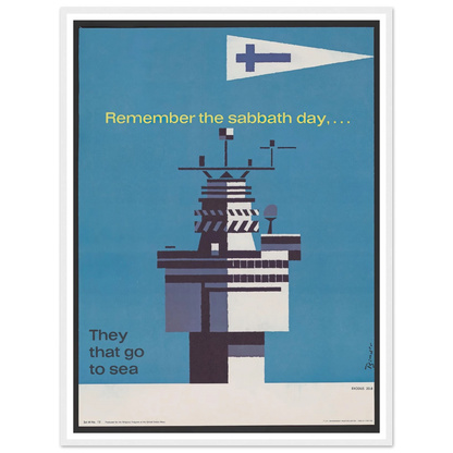 Remember the sabbath day (1963) Art Print | Joseph Binder-Quipham Collections