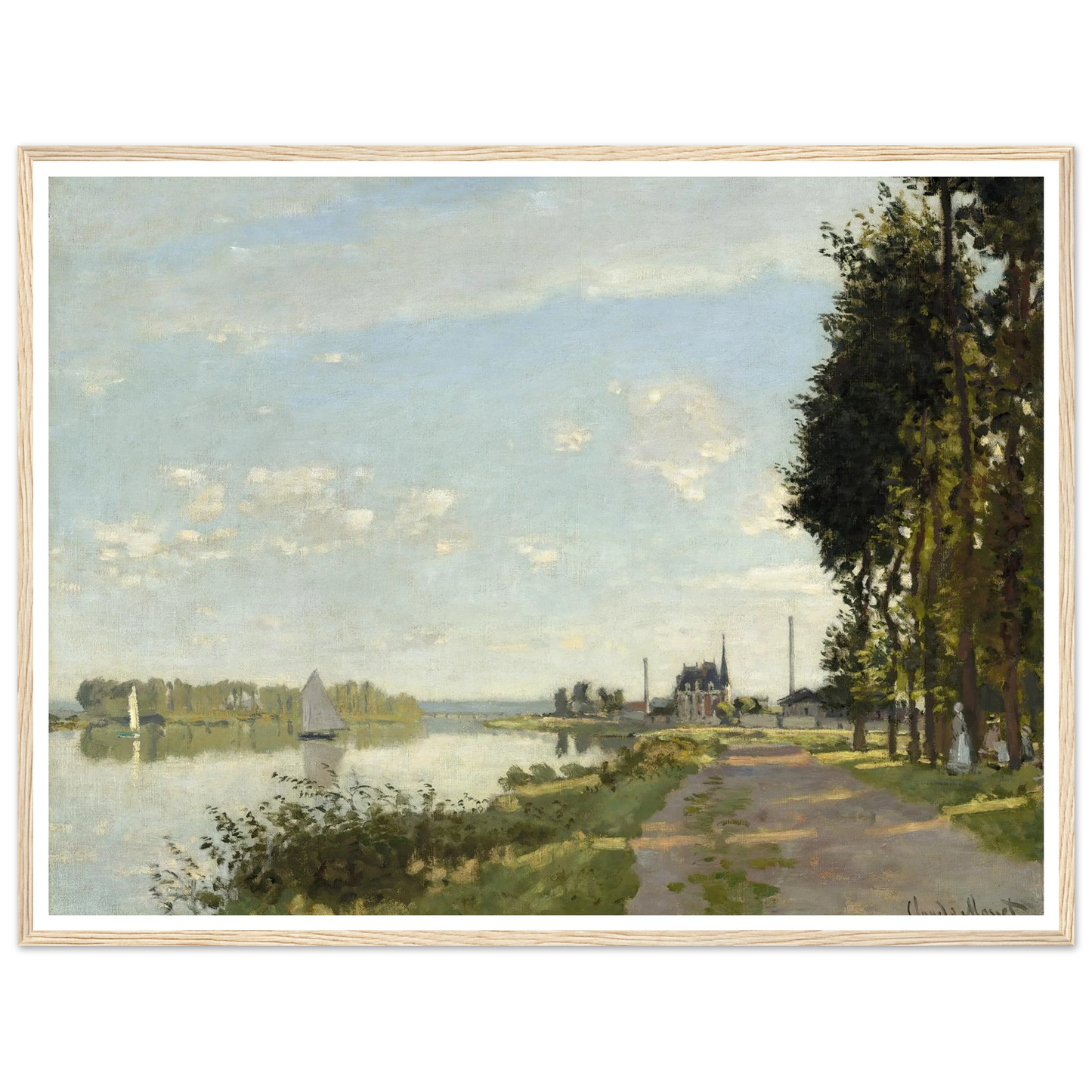 Argenteuil (c. 1872) Art Print | Claude Monet-Quipham Collections