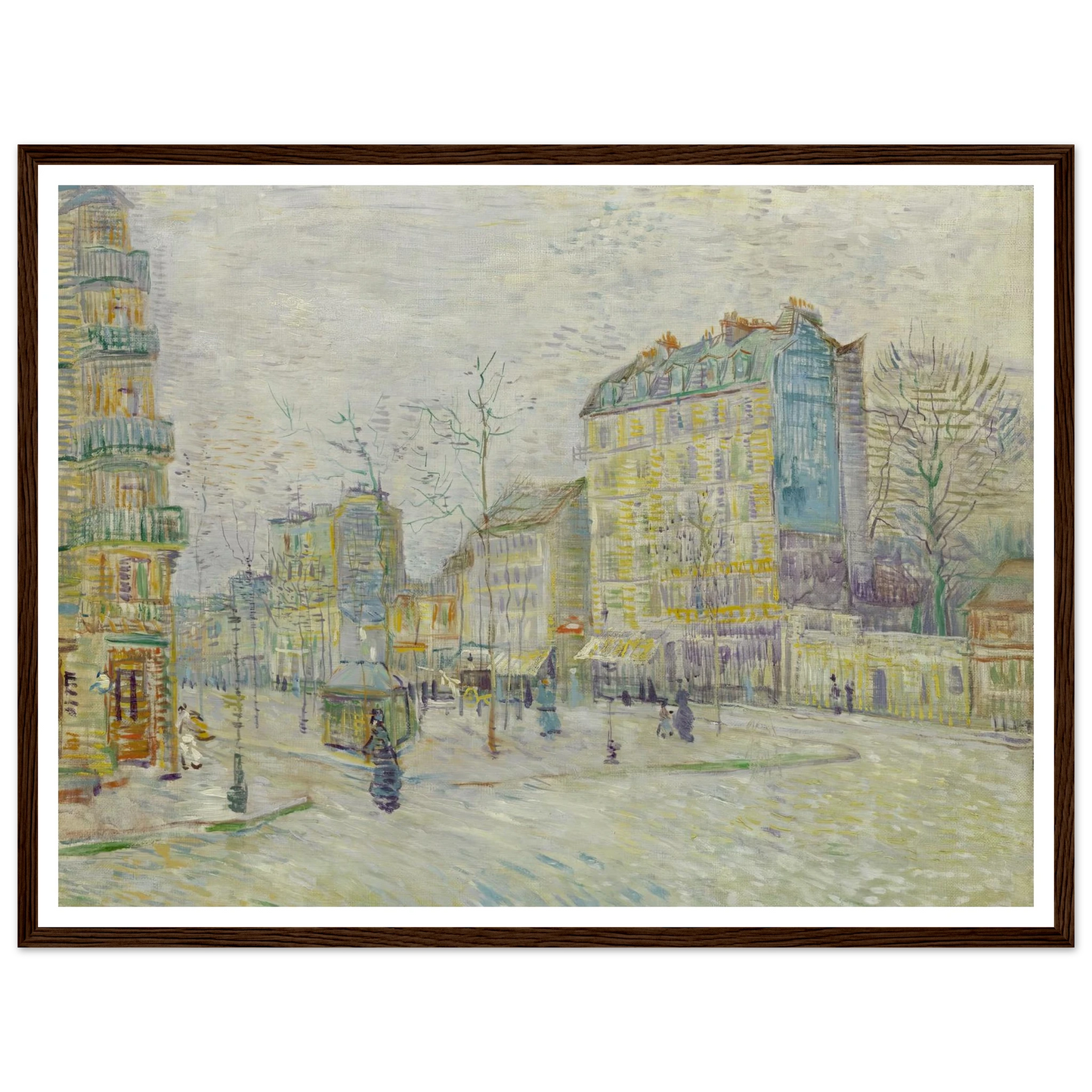 Boulevard de Clichy (1887) Art Print | Vincent van Gogh-Quipham Collections