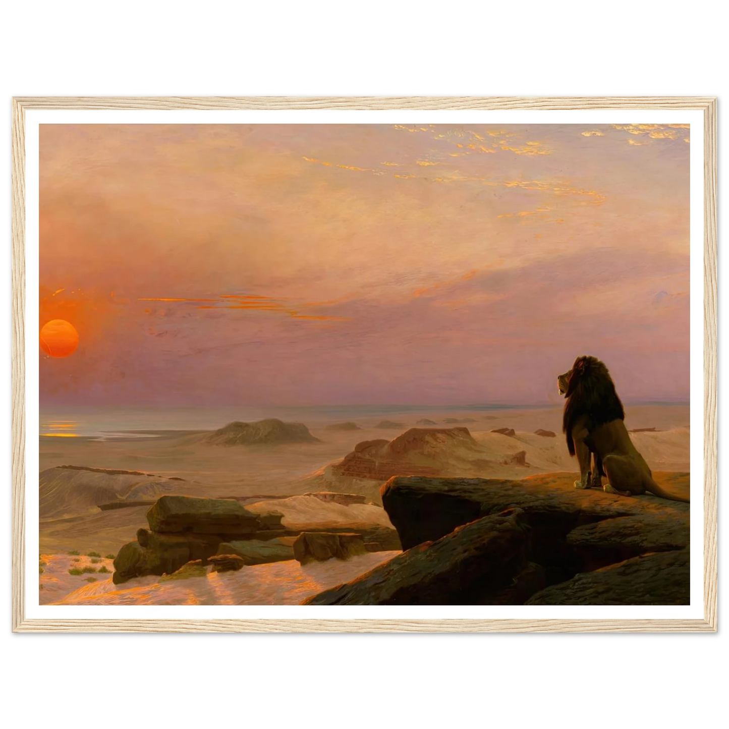 The Two Majesties (Les Deux Majestés) (1883) Art Print | Jean Leon Gerome-Quipham Collections