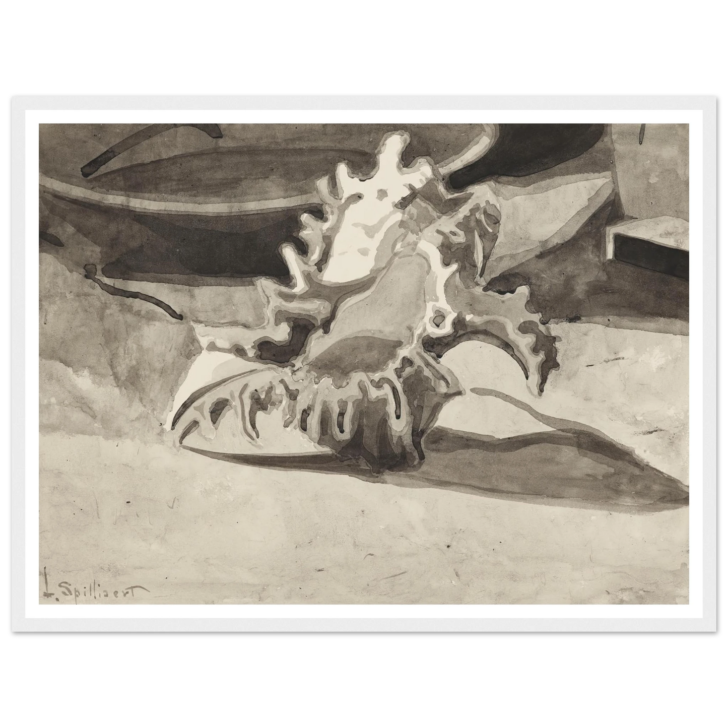 Coquillage (1909) Art Print | Leon Spilliaert-Quipham Collections