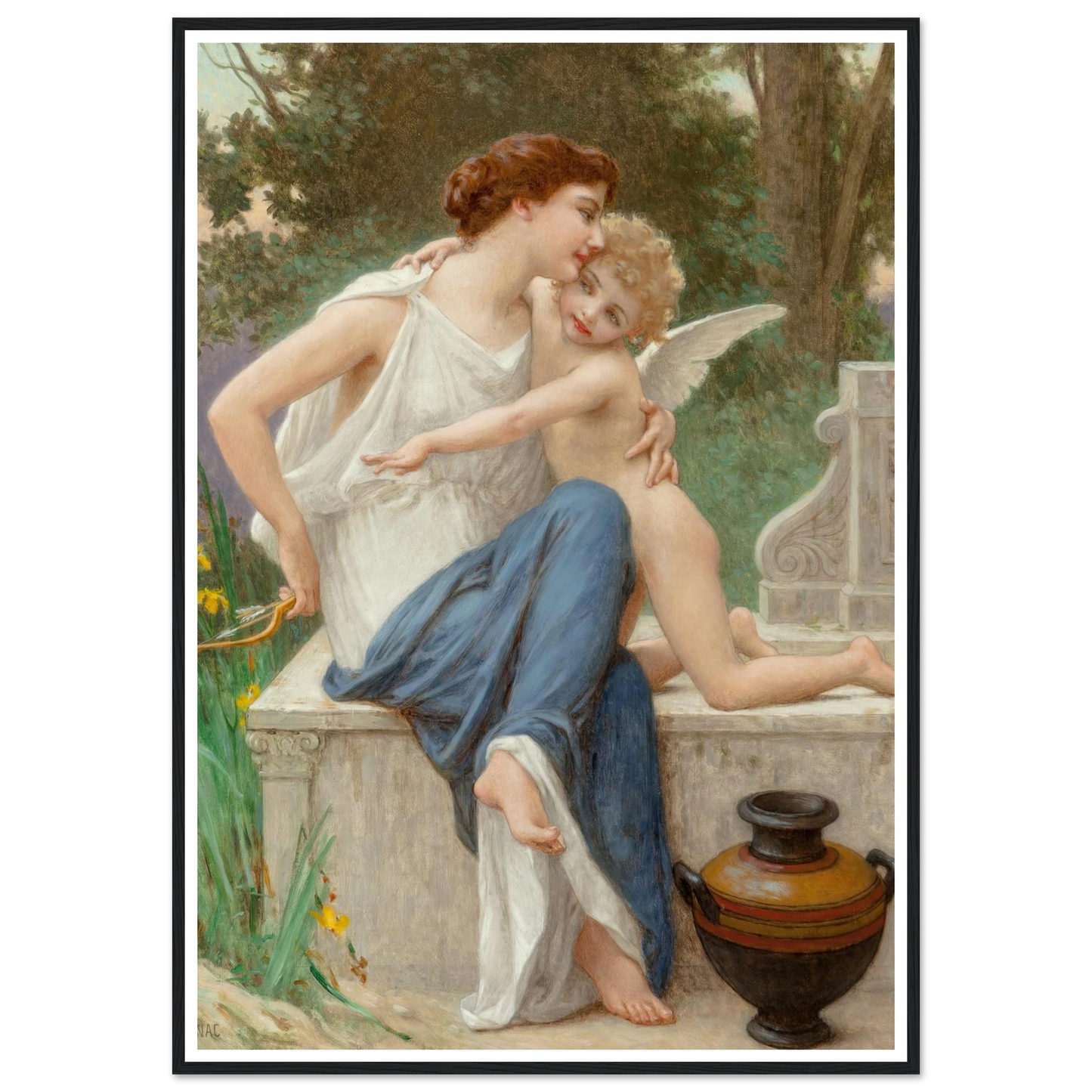 Disarming Cupid Art Print | Guillaume Seignac-Quipham Collections