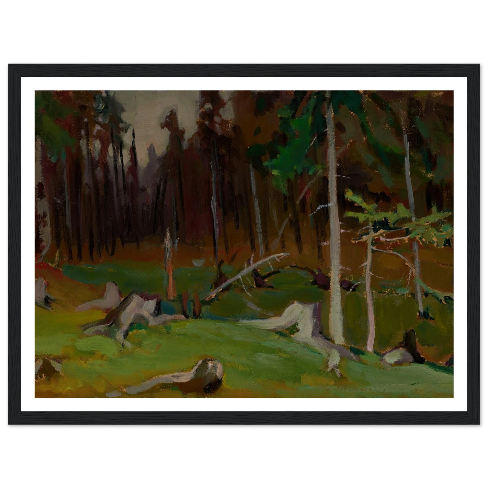 Clearing in a forest Art Print | Jacek Malczewski-Quipham Collections
