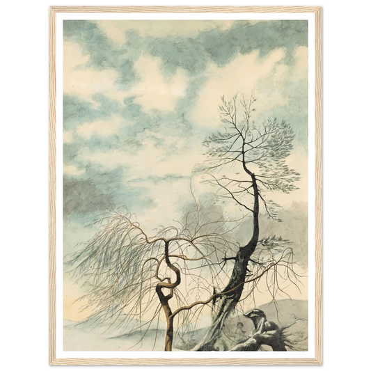 Arbres hivernaux (1942) Art Print | Leon Spilliaert-Quipham Collections