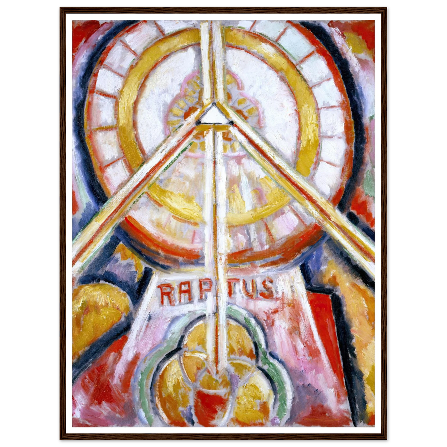 Raptus (circa 1913) Art Print | Marsden Hartley-Quipham Collections