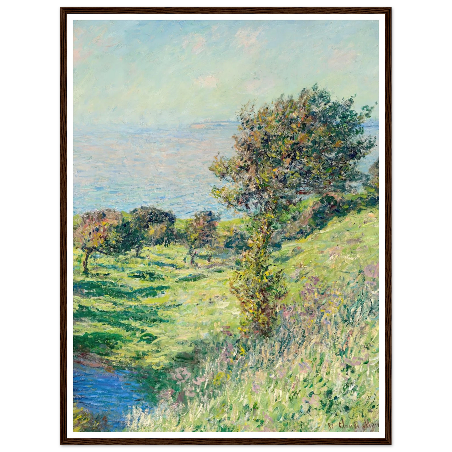Coup de vent (1881) Art Print | Claude Monet-Quipham Collections