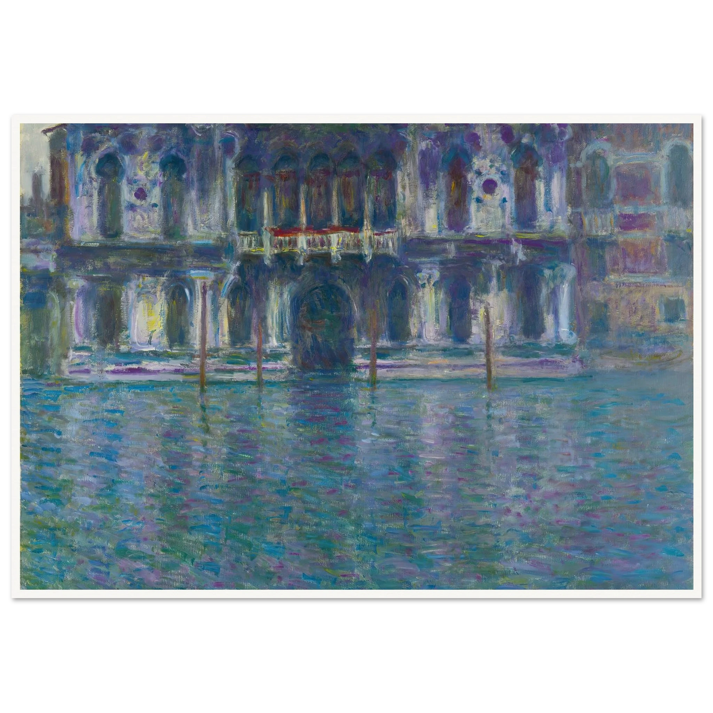 Le Palais Contarini (1908) Art Print | Claude Monet-Quipham Collections