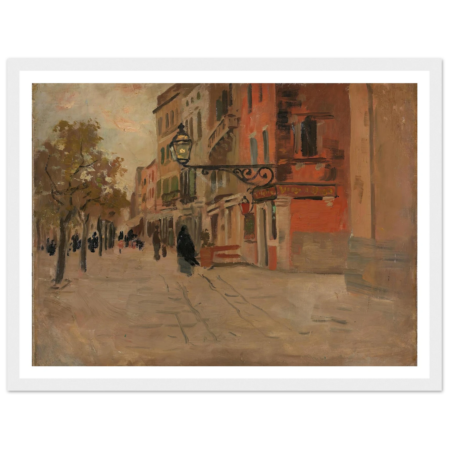 Street in Venice (1894) Art Print | Frits Thaulow-Quipham Collections