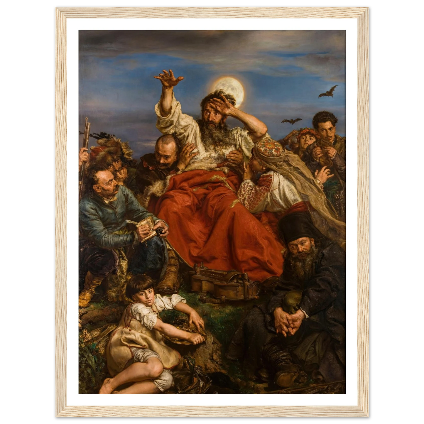 Wernyhora (1884) Art Print | Jan Matejko-Quipham Collections