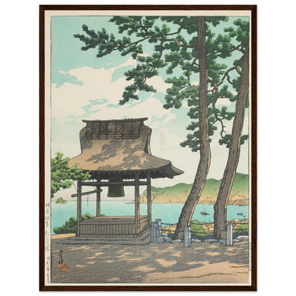 Izu Ito Shugetsuin (Shugetsu Temple in Ito, Izu) (1933) Art Print | Kawase Hasui-Quipham Collections