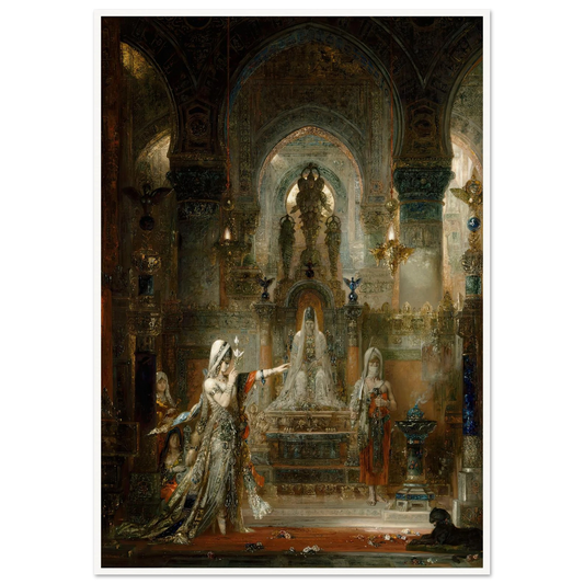 Salomé Dancing before Herod (1876) Art Print | Gustave Moreau-Quipham Collections