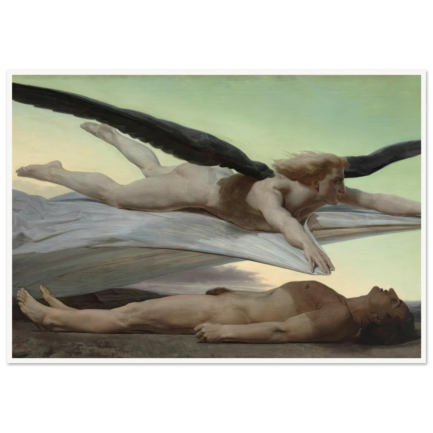 Equality Before Death (1848) Art Print | William Bouguereau-Quipham Collections