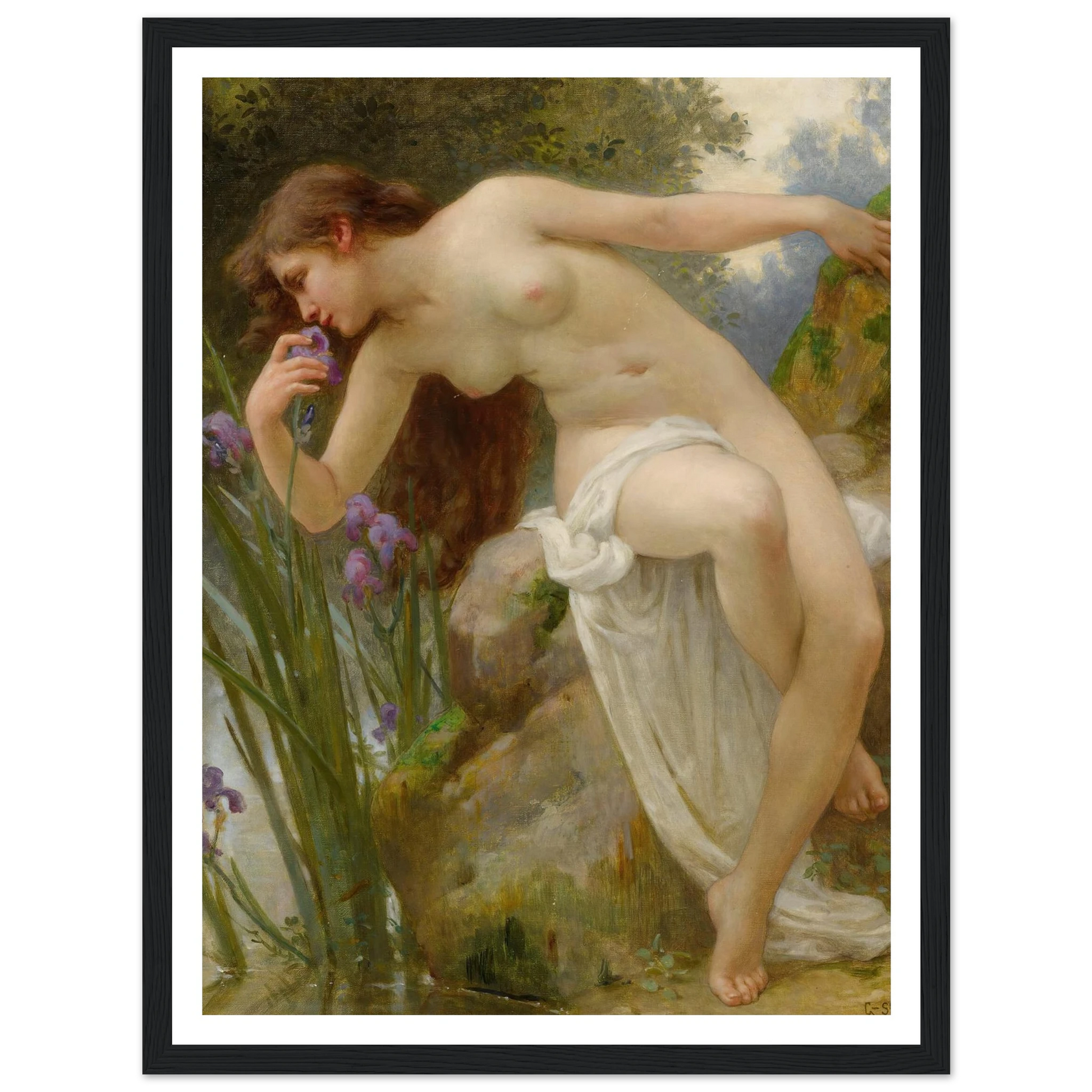 The Fragrant Iris Art Print | Guillaume Seignac-Quipham Collections