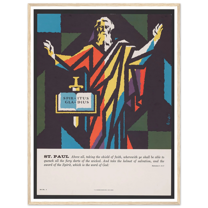 St. Paul (1962) Art Print | Joseph Binder-Quipham Collections