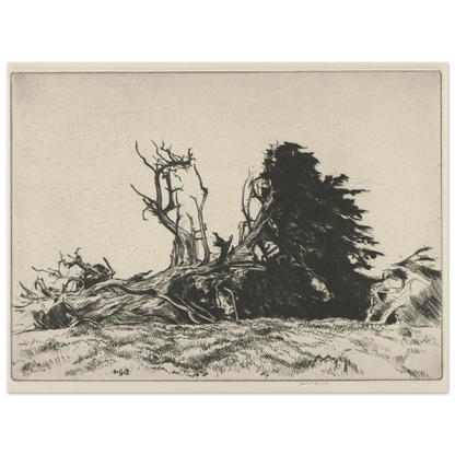 Fallen Centuries (1919) Art Print | Ernest Haskell-Quipham Collections