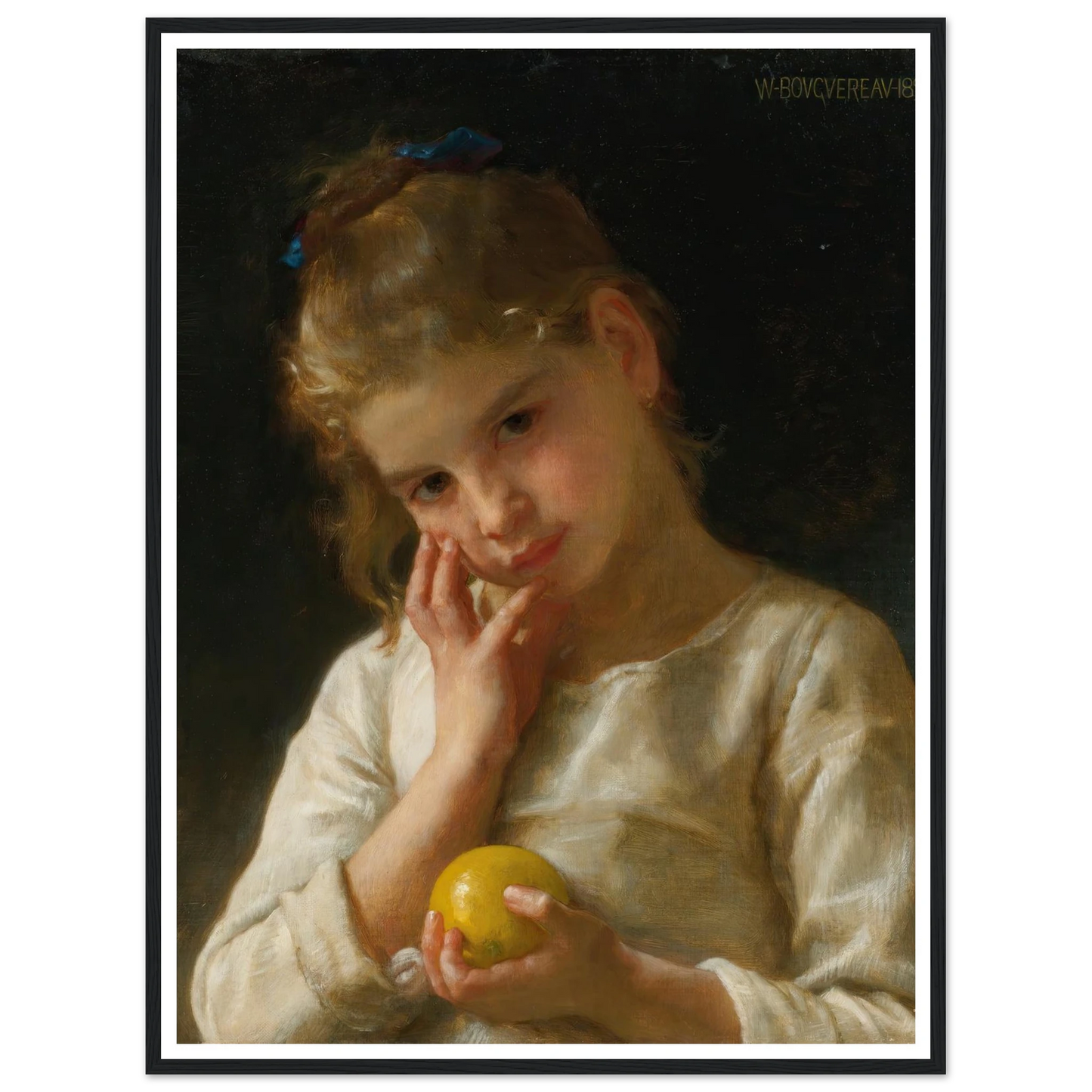 Le Citron (1899) Art Print | William Bouguereau-Quipham Collections