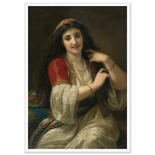 A Turkish Beauty (1868) Art Print | Hugues Merle-Quipham Collections