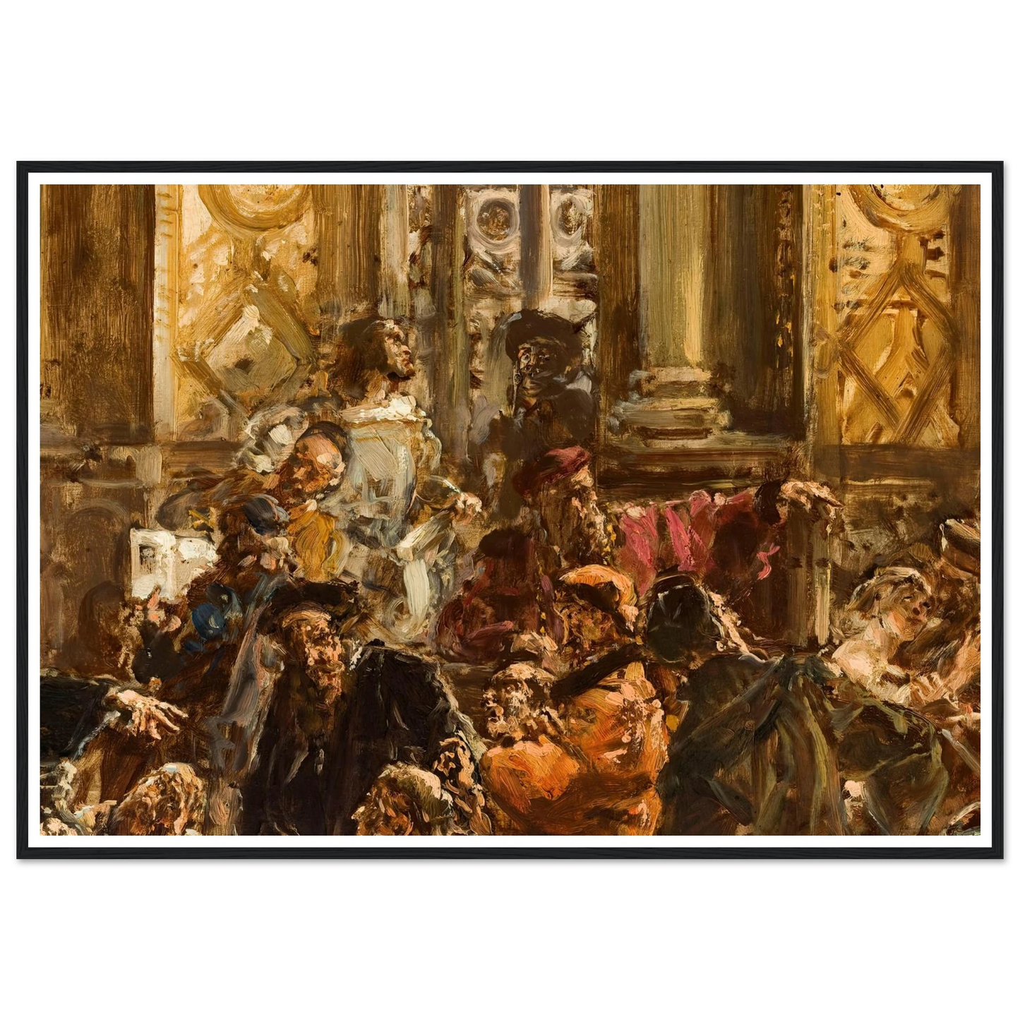 The Golden Age in Literature in the 16th c., from the series “History of Civilization in Poland” (1888) Art Print | Jan Matejko-Quipham Collections