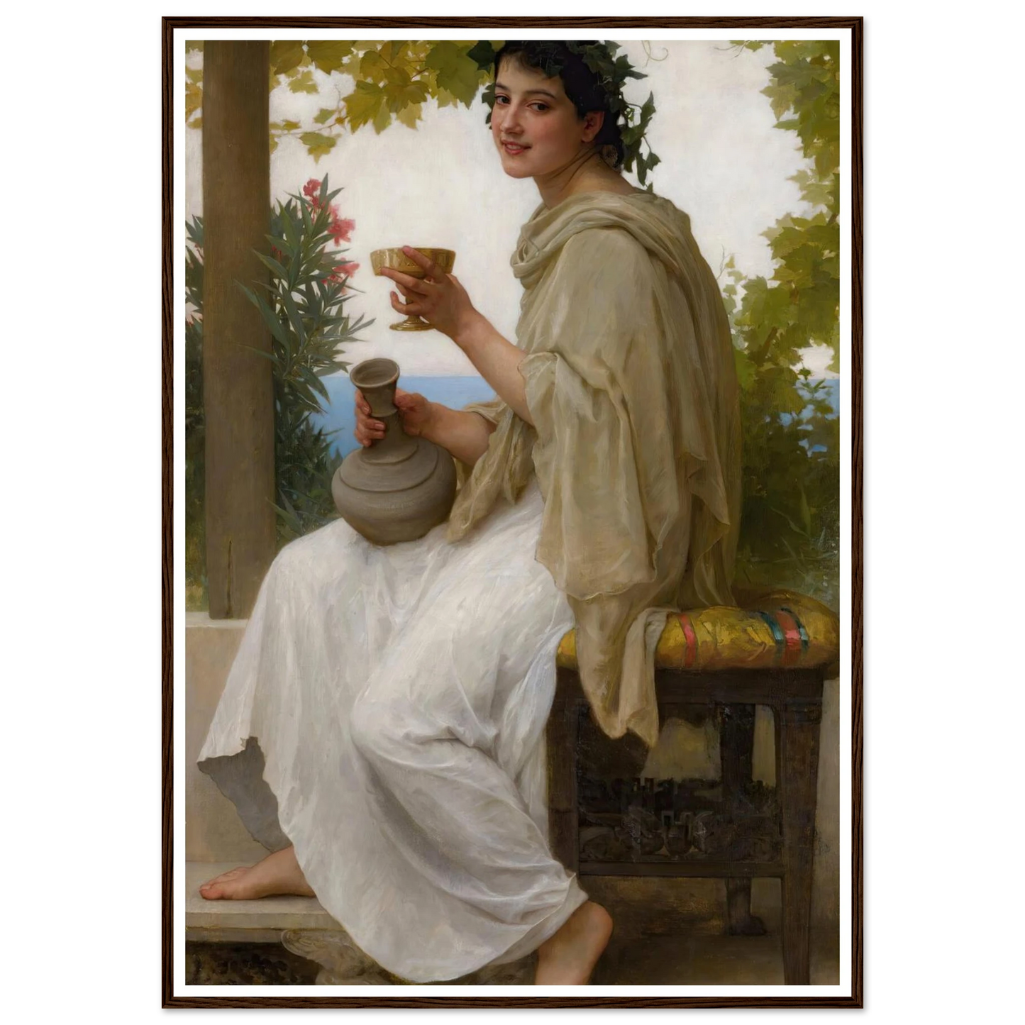 Bacchante (1894) Art Print | William Bouguereau-Quipham Collections
