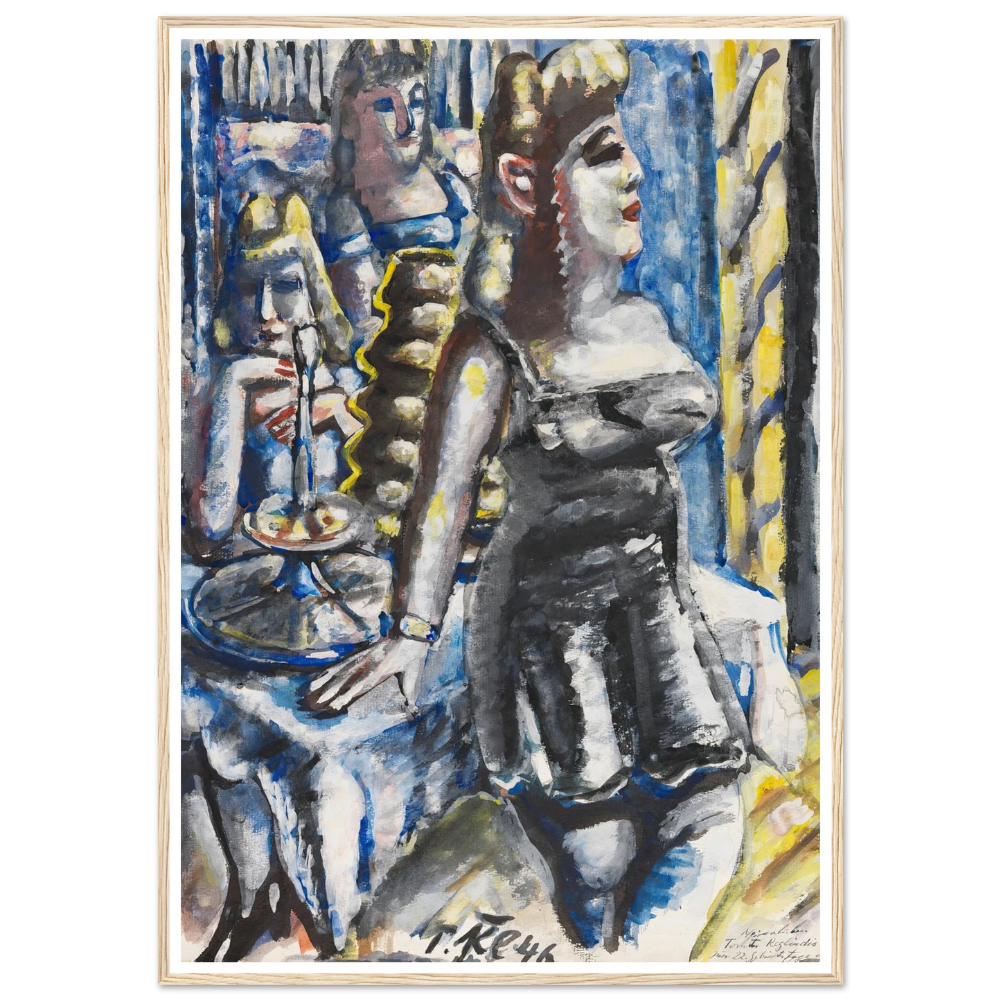 Die Kuchenbar (1946) Art Print | Paul Kleinschmidt-Quipham Collections