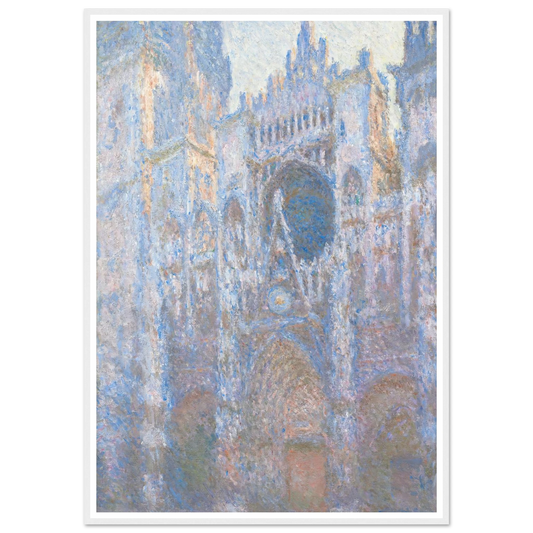 Rouen Cathedral, West Façade (1894) Art Print | Claude Monet-Quipham Collections