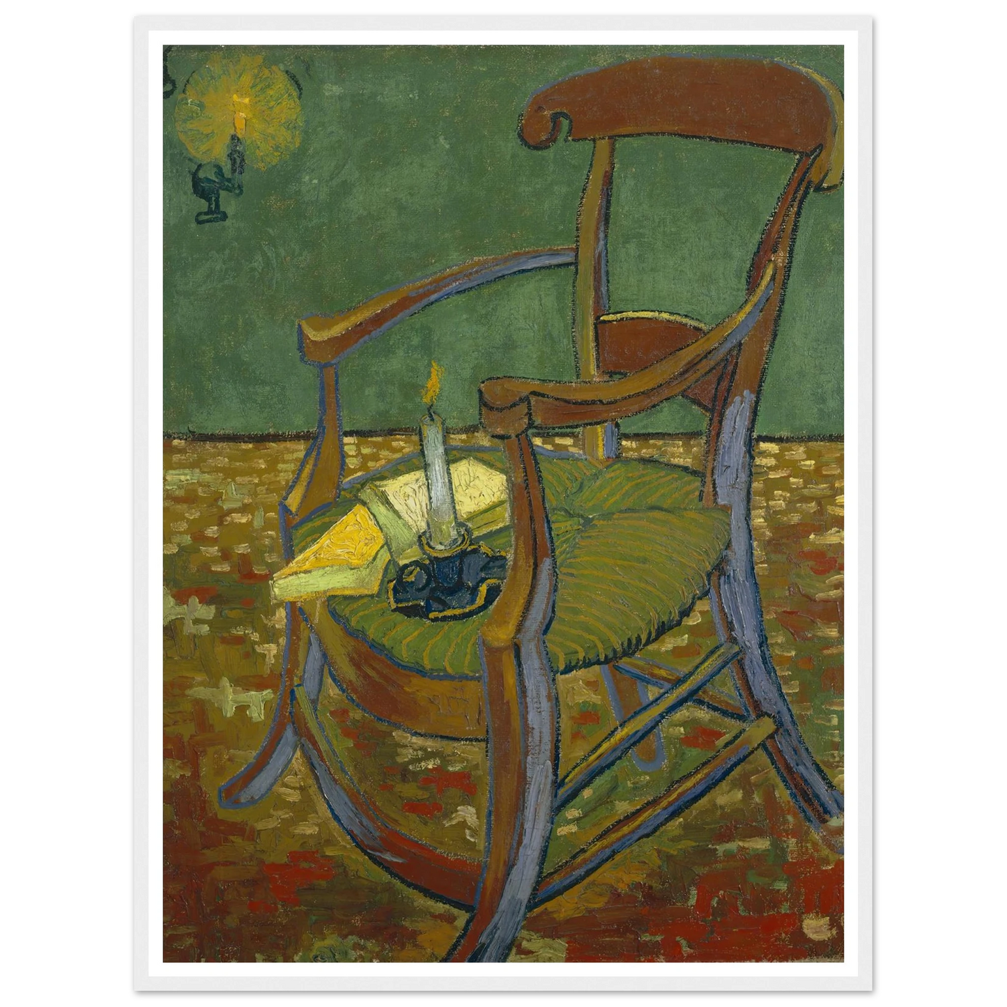 Gauguin’s Chair (1888) Art Print | Vincent van Gogh-Quipham Collections